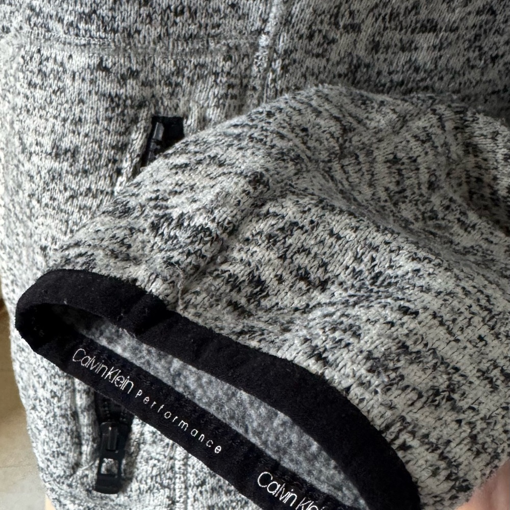 Calvin Klein Performance Gray Utility Jacket - image 2